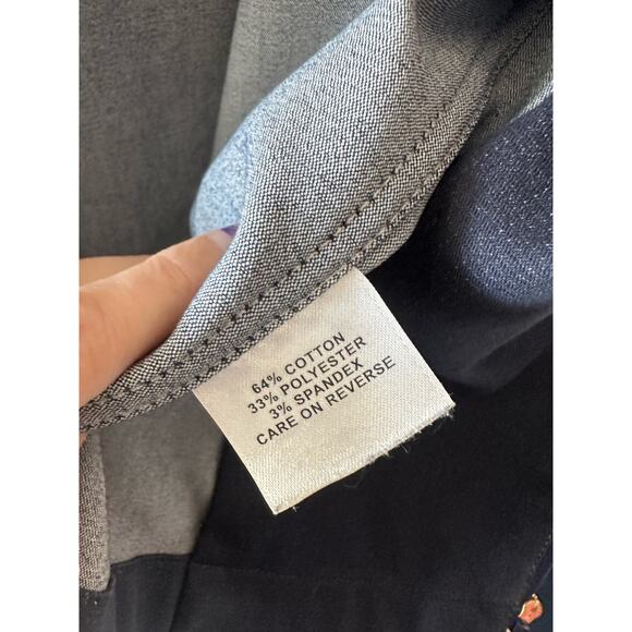 St. John Sport by Marie Gray Jacket Women's Medium Denim Blue Dark Wash - Picture 5 of 8